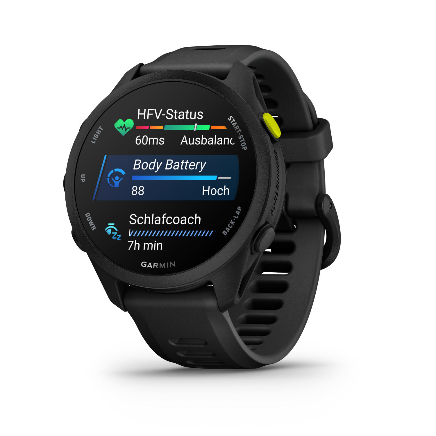 Garmin Forerunner 70 schwarz 010-04307-00 Smarte GPS-Laufuhr, 43mm