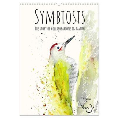 Symbiosis, the story of collaborations in nature (Wall Calendar 2027 DIN A3 portrait), CALVENDO 12 Month Wall Calendar