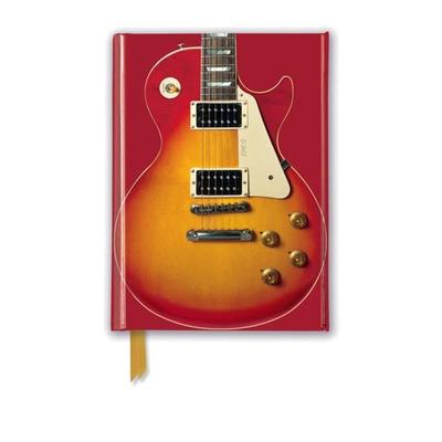 Premium Notizbuch DIN A6: Gibson Les Paul Guitar - Sonnenrote Gitarre, Nonbook von Flame Tree Publishing, Brown Trout-Auslieferer Flechsig,
