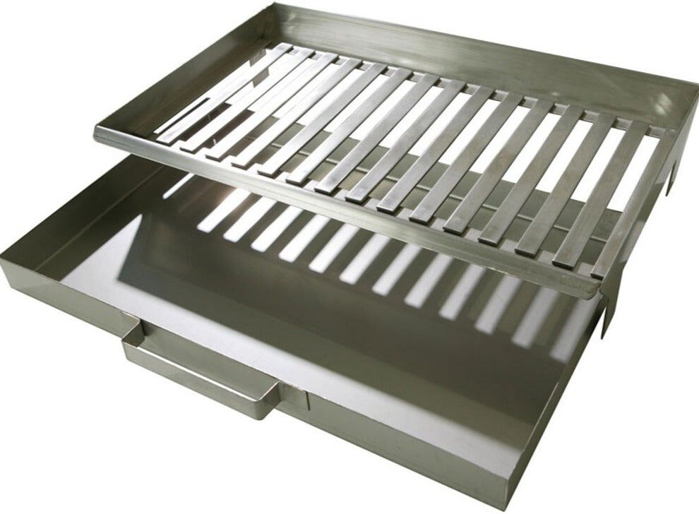 Buschbeck Stainless Steel Fire Grate & Ash Pan