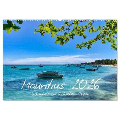 Mauritius - Schönheit im Indischen Ozean (Wandkalender 2026 DIN A2 quer), CALVENDO Monatskalender