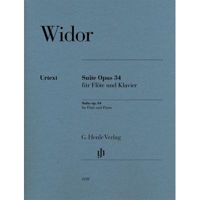 Charles-Marie Widor - Suite op. 34 für Flöte und Klavier -