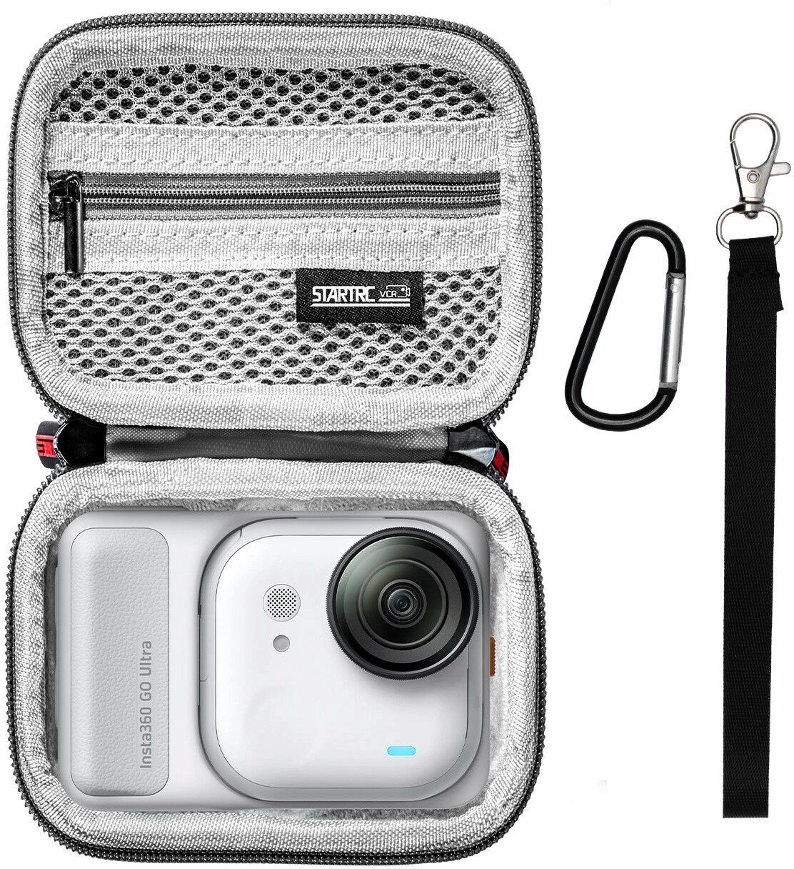 INF GoUltra Einzelgehäuse kompatibel mit Insta360: Kompakt, schützend und tragbar