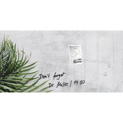 Sigel Glas-Magnetboard Design Botanic (B x H) 910 mm x 460 mm Grau, Grün GL288
