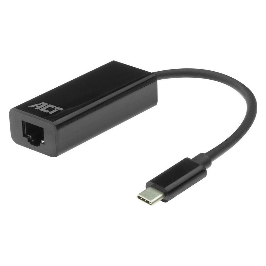 ACT USB-C Gigabit network adapter (USB-C, RJ45 Gigabit Ethernet (1x)) (AC7335)