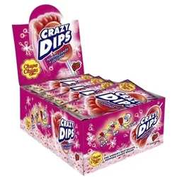 Chupa Chups Lutscher »Crazy Dips Erdbeer« 24 Stück