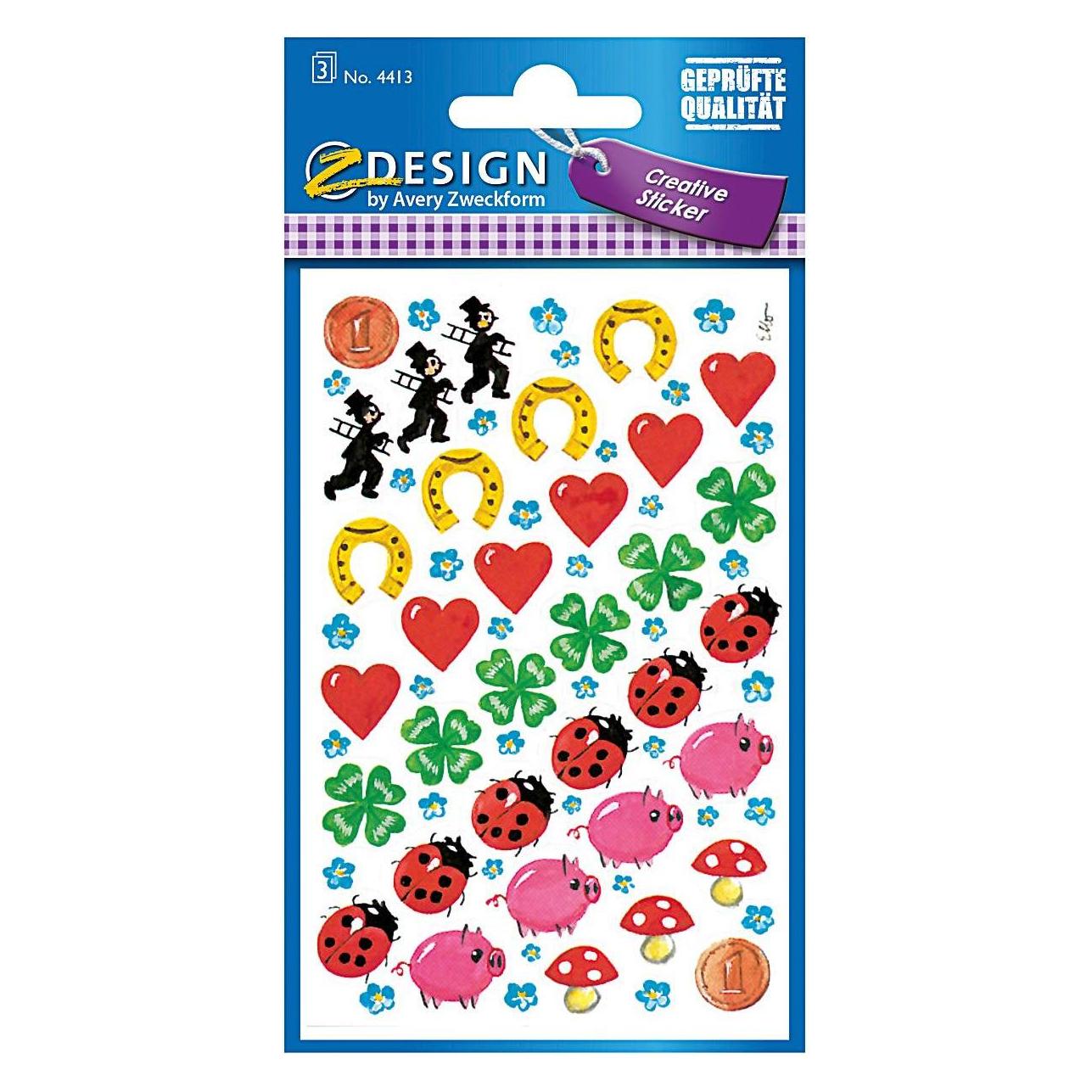 Z-Design Deko Sticker (102 Sticker) (4413)