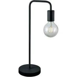 Tischleuchte Diallo in Schwarz max. 42 Watt
