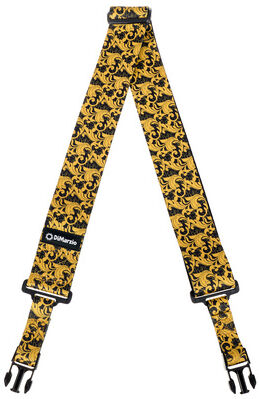 DiMarzio DD2250 Utopia Clip Lock Strap Noir