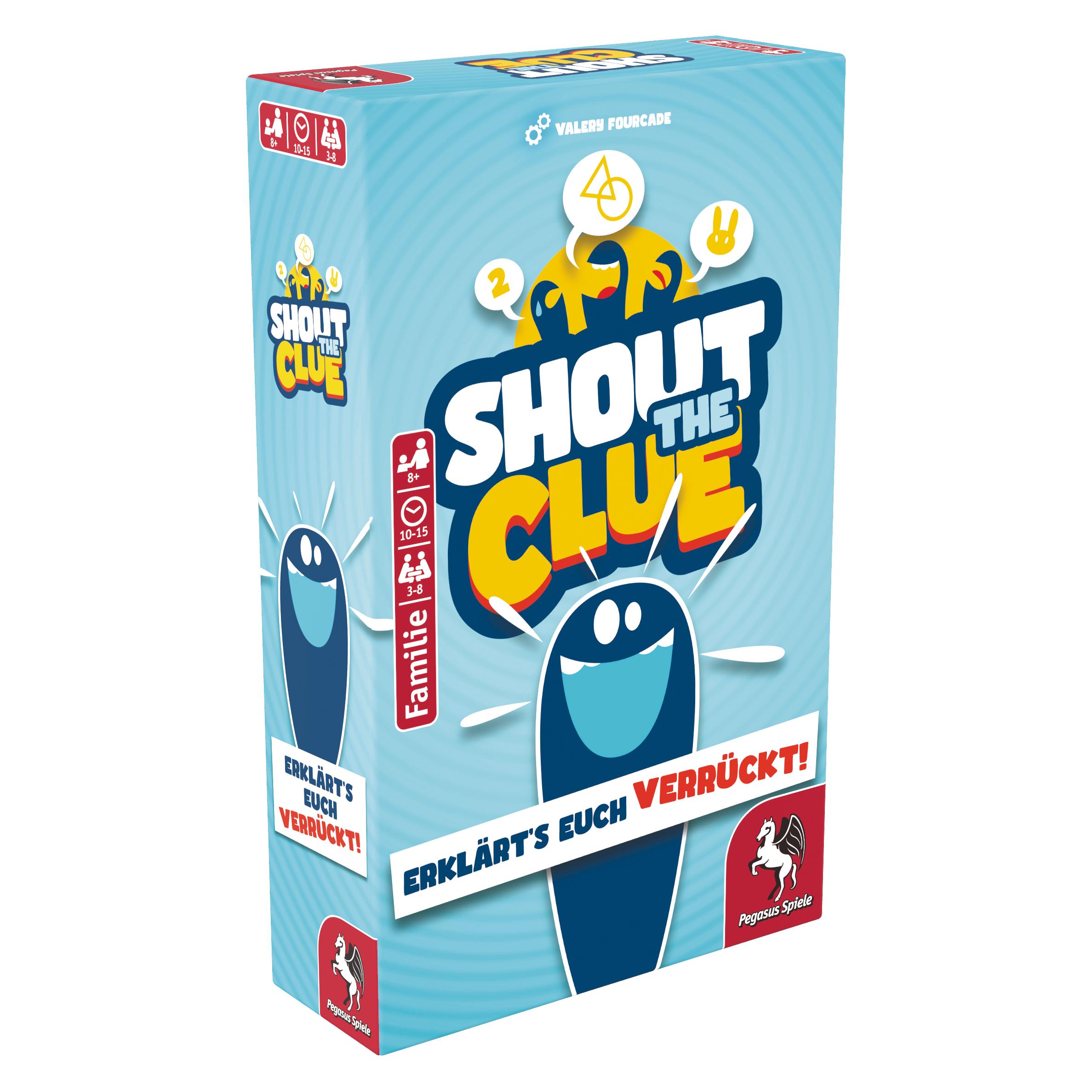 Pegasus Shout the Clue (Deutsch, 3 - 8 Spieler) (418735)
