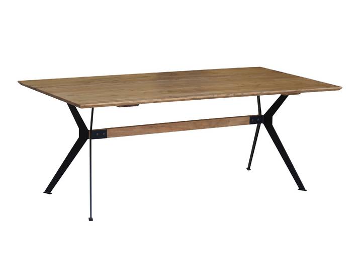 Esstisch Massivholz MATHIEU 200 x 100 cm