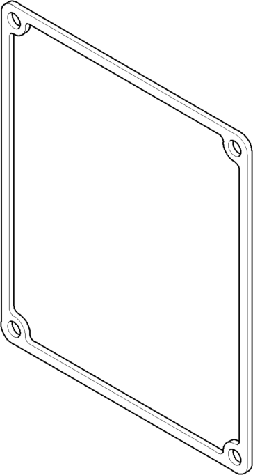 Dornbracht Dichtung eMOTE Wand 1990 09140310390 091403103 107 x 127 x 2 mm