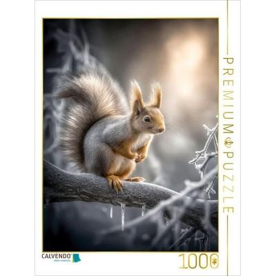 CALVENDO Puzzle Eichhörnchen | 1000 Teile Lege-Größe 64x48cm Foto-Puzzle für glückliche Stunden, Sonstige von , Calvendo Puzzle