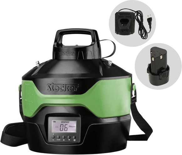 Stocker Geyser 4L - Nebulizzatore antizanzare da giardino a batteria - 12V 2,5Ah