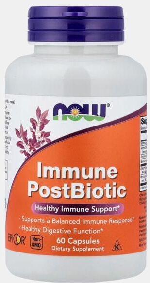 NOW IMMUNE POSTBIOTIC 60 CAPSULAS