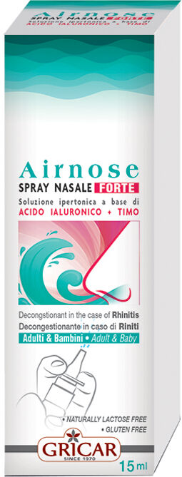 GRICAR CHEMICAL Srl Airnose Spray Nasale Forte, 15 ml