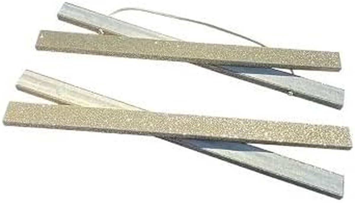 Gouden magnetische fotolijst hanger voor posterframes als muurdecoratie, 30 cm
