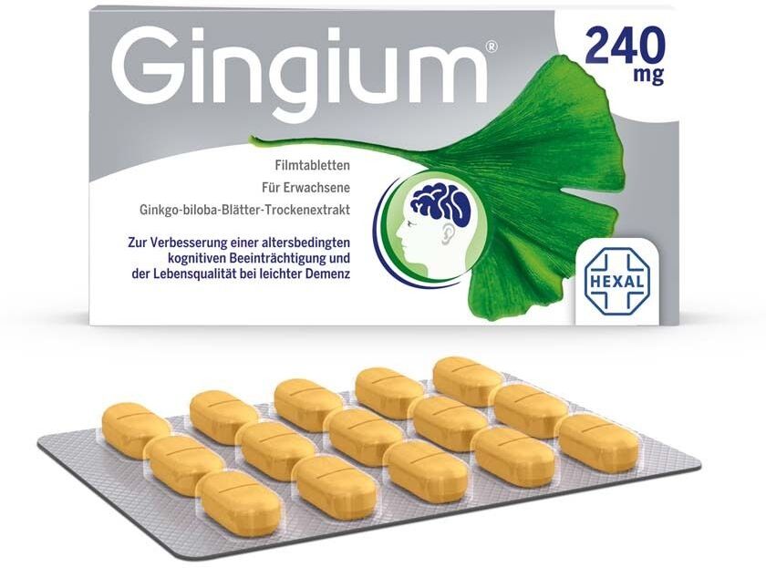 Gingium 240 mg Filmtabletten 20 St