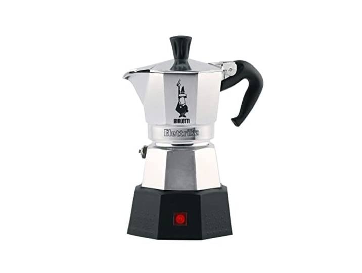 Bialetti Moka Électricité\, 2 Tasses\, Aluminium