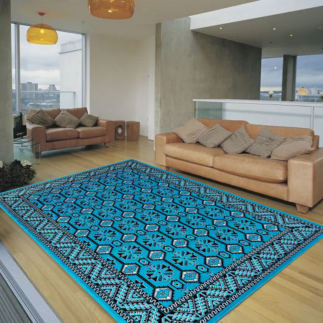 Brayden Studio Area Rug Emerald Rectangle 150cm x80cm