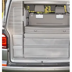 Brandrup UTILITY für Kleiderschrank Heck, 2 Taschen, VW T6/T5 California Ocean, ...