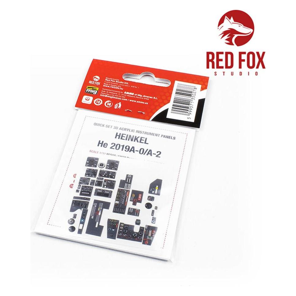 Red Fox 1/32 Heinkel He 219A-0/A2 (for Revell kit) (RFSQS-32028)