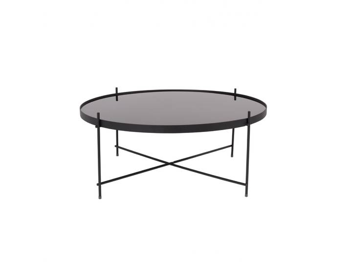 Couchtisch Zuiver Cupid 82x82 cm, Schwarz, Rund, Neu - Perfekt für Sofa und Lounge