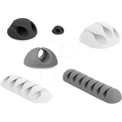 DELOCK 18300 - Kabelhalter Set 6 Stück