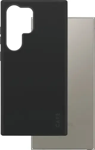 PanzerGlass CARE Handyhülle Samsung Galaxy S25 Ultra Fearlessly schwarz QI