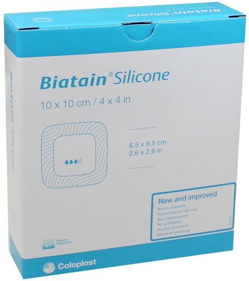 Biatain Silicone Schaumverband 10x10 cm