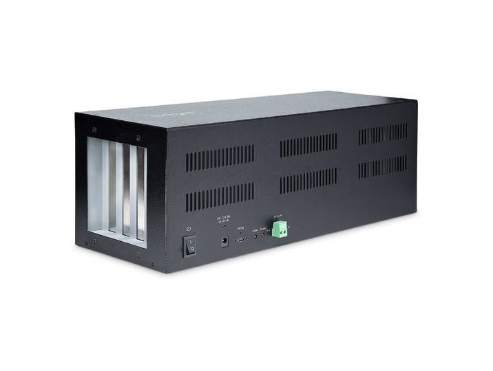 StarTech.com Extension PCI Express à 4 Slot avec Carte Hôte PCIe x2 - Boîtier PCIe 2.0 Externe - Adaptateur PCIe, 10Gbps Slot pour PC de Bureau/Serveu