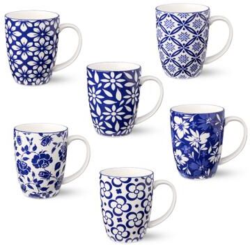 Certified International Madison Mugs, Set of 6