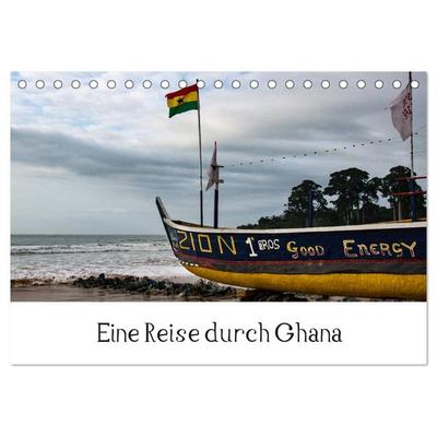 Eine Reise durch Ghana (Tischkalender 2026 DIN A5 quer), CALVENDO Monatskalender
