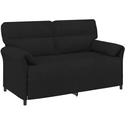 vidaXL, Sofa + Bettsofa, Sofa 100% Polyester, Metallrahmen, MDF, Sperrholz (2-Sitzer)
