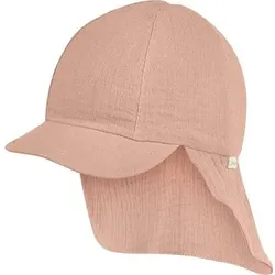 STERNTALER Schirmmütze mit Nackenschutz Musselin, Größe 53 in Beige Beige