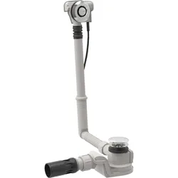 Geberit BW-Ablauf, mit PushControl d52 mit Fertigbauset, DN40/50, hgl.verchr.