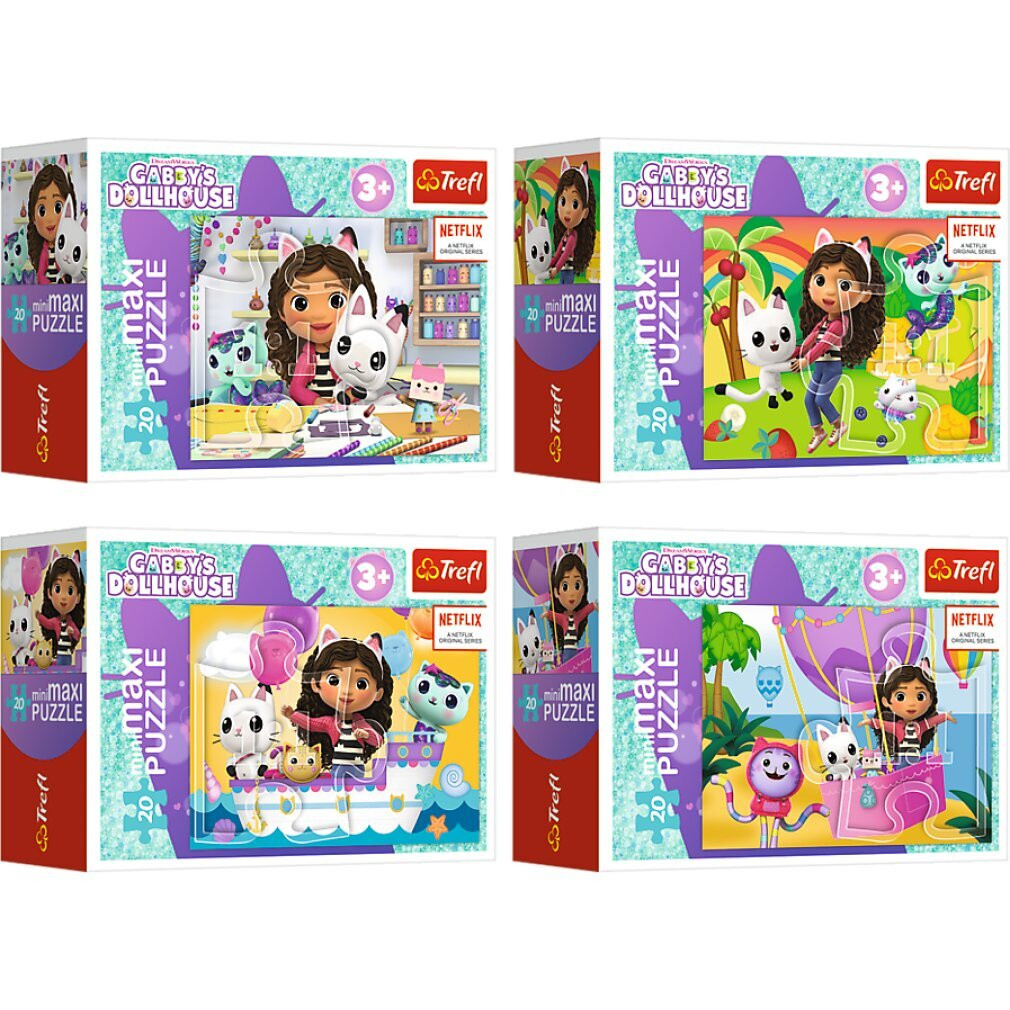 Trefl Puzzel 20 Minimaxi Kleurrijke dag met Gabby 56041