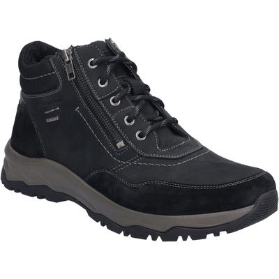 Schnürschuh JOSEF SEIBEL "Leroy 57, schwarz", Herren, Gr. 45, schwarz, Obermaterial: 100% Rindsleder Leather cow., Schuhe Schnürschuh