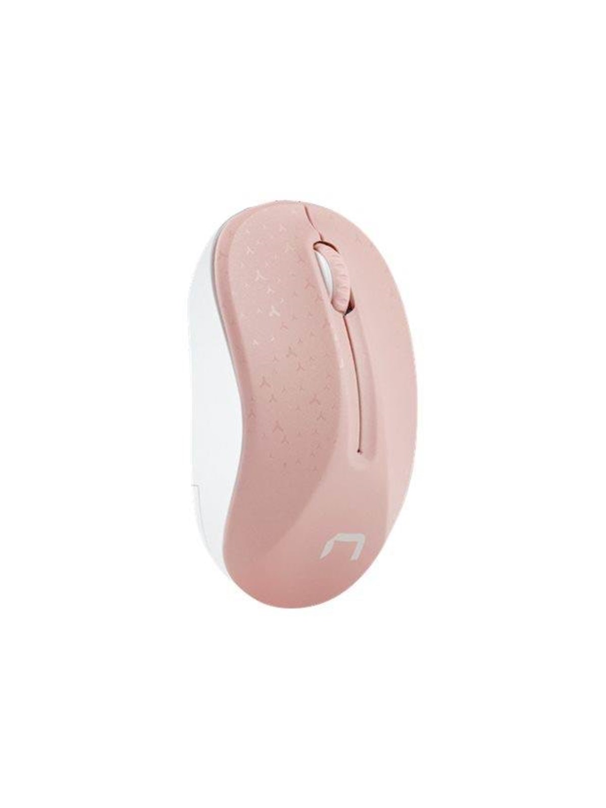 Natec Toucan - mouse - 2.4 GHz - white pink - Maus (Weiß)
