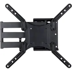 Techly LCD TV Wandhalterung (Wand, 45 kg, 23" - 55"), TV Wandhalterung, Schwarz