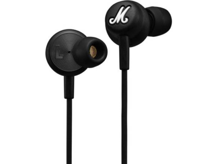 Marshall - Ecouteurs Mode Noirs - Filaires, Intra-Auriculaires, Usb-C