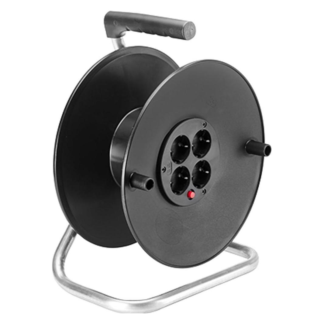 Bachmann Kabeltrommel 4-fach leer ohne Kabel Kunststoff (396.181)
