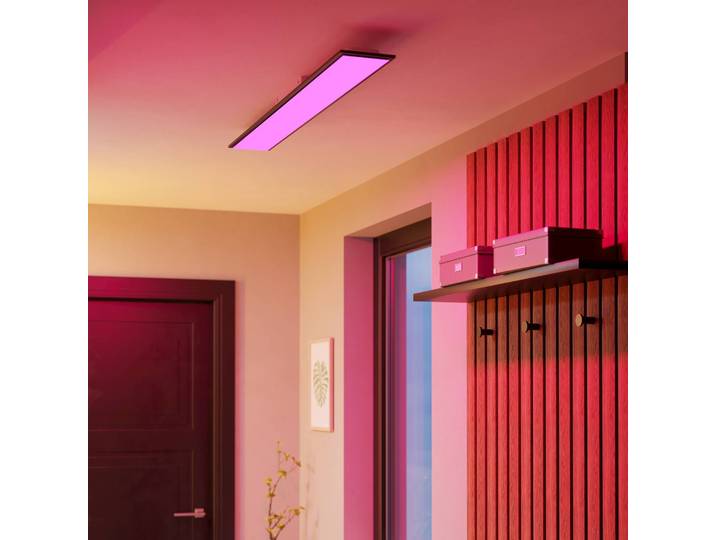 EGLO connect Smart Home Deckenlampe Moradillo-Z, dimmbar, schwarz, für Wohn- / Esszimmer, Metall, Modern, Smart Home Deckenlampe