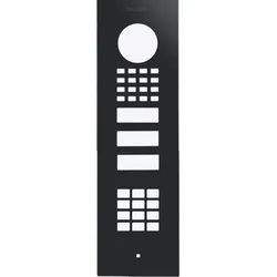 DoorBird D1102KV Unterputz Frontblende – Graphitschwarz