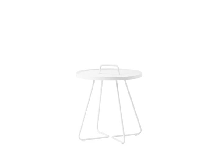 Cane-line On the move bord Tisch Ø37 cm White