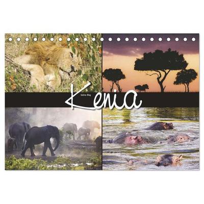 Kenia (Tischkalender 2027 DIN A5 quer), CALVENDO Monatskalender