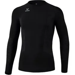 ERIMA Herren Unterhemd ATHLETIC longsleeve function, Größe XL in Schwarz Schwarz