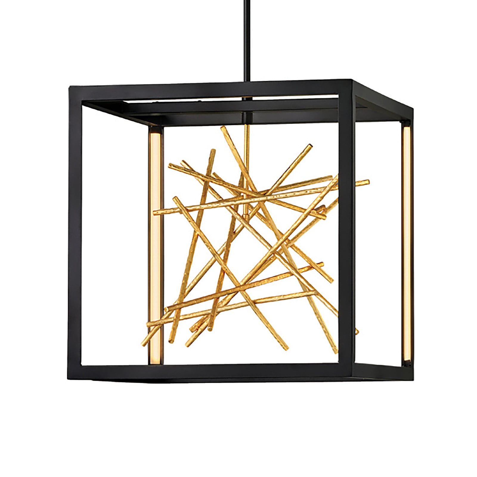 home24 Hanglamp Styx type B zwart, Diameter: 51 cm