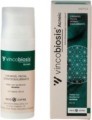 Vincobiosis Acneic Dermobalancing Facial Cremigel 50 ml