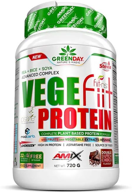 Amix Greenday VEGEFIIT PROTEIN 720g Duplo Chocolate